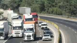 Dronlu trafik uygulamasında 730 bin 944 lira cezai işlem uygulandı