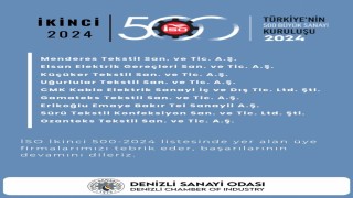 DSO Başkanı Kasapoğlu; İkinci 500 listesinde yer alan Denizlili firmaları kutluyorum