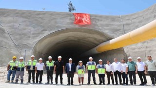 Dülük tünelinde çalışmalar devam ediyor