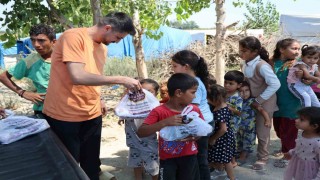 Dünya Kebap Gününde çocuklar unutulmadı