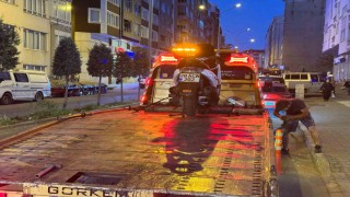 Dur ihtarına uymadı, motosikleti bırakıp kaçtı