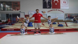Düzce cimnastik takımı Türkiye finallerinde