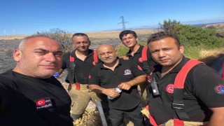 Düzceli ateş savaşçıları Seferihisardan Çeşmeye