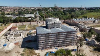 Edirne Sarayında restorasyon çalışmalarının yarısı tamamlandı