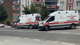 Edirnede elektrikli bisiklet kazası: Baba, düşen oğlunun peşinden atladı