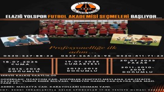 Elazığ Yolspor futbolcu seçmeleri yapacak