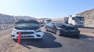 Elazığ zincirleme trafik kazası: 1 yaralı