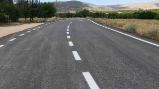 Elazığda 4 köyün BSK kaplamalı yol çalışması tamamlandı