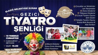 Elazığda gezici tiyatro şenliği gösterileri ve kadın kürsübaşı konseri düzenlenecek