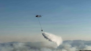 Elazığda örtü yangınında 500 dönüm alan zarar gördü