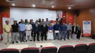 Elazığda psikososyal destek personeline sertifika