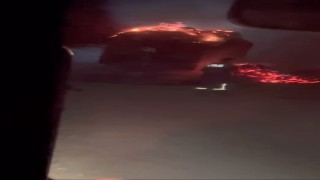 Elazığda samanlar alevlere teslim oldu