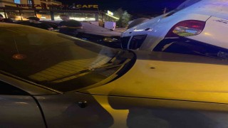 Elazığda takla atan otomobil, park halindeki araçlara çarptı