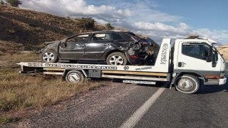 Elazığda trafik kazası: 1 yaralı