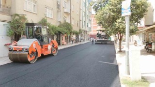 Elazığda yol yenileme çalışmaları sürüyor