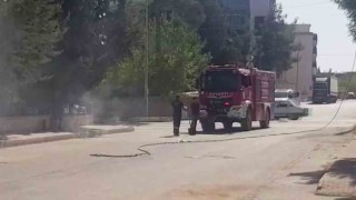 Elektrik hattı sıcağa dayanamadı