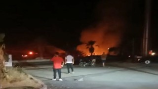 Elektrik trafosunda başlayıp otluk alana sıçrayan yangın büyümeden söndürüldü