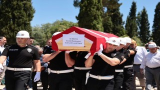 Emekli Emniyet Müdürü Biçer son yolculuğuna resmi törenle uğurlandı