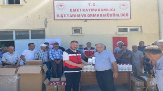 Emette 52 arıcıya fümigasyon cihazı, oksalit asit ve formik asit dağıtıldı