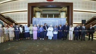 Emine Erdoğan, Bahçedeki Sırlar sergisinin açılışını yaptı