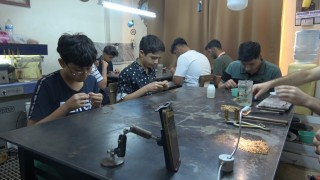 En pahalı zanaatın ustalığını öğreniyorlar