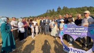 Endemik mavi kelebekler için Saimbeyliye akın ettiler