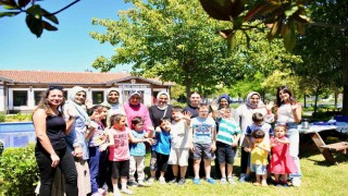 Engelsiz Yaşam Parkında özel çocuklara yaz atölyesi desteği
