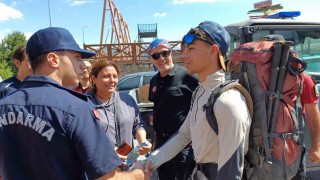 Erciyeste kendisinden haber alınamayan genç bulundu