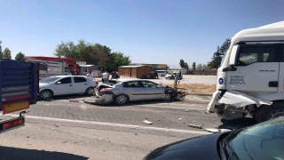 Ereğlide zincirleme trafik kazası: 4 yaralı