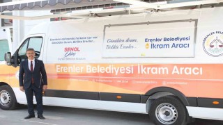 Erenlerde sosyal belediyecilik: İkram araçları sahada