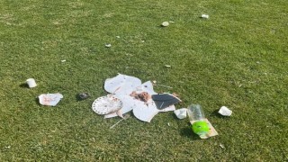 Ertuğrul Gazi Tören Alanına yakışmayan görüntüler