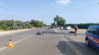 Erzinde çarpışan 2 motosikletin sürücüsü yaralandı