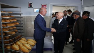 Erzurum Büyükşehir Belediyesi Damalda halk ekmek fırını açtı