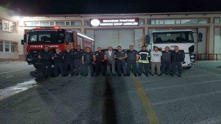 Erzurumdan Hataya itfaiye desteği