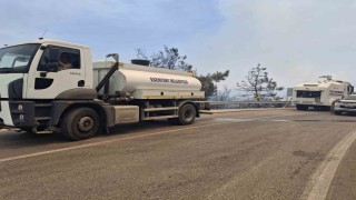 Esenyurt Belediyesinden Bursadaki orman yangını söndürme çalışmalarına destek