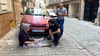 Eşini evde boğazında kemerle buldu