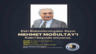 Eski Bakan Mehmet Moğultay vefatının 8inci yılında kabri başında anılacak