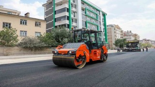 Eski Cezaevi Caddesinde asfalt serimine başlandı