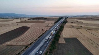 Eskişehir-Bozüyük karayolunda trafik durma noktasına geldi