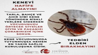 Eskişehir Valiliğinden kene uyarısı