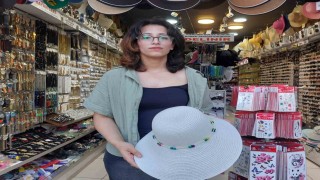 Eskişehirde hasır şapkalar revaçta