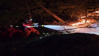 Eskişehirde orman yangınına karadan müdahale sürüyor