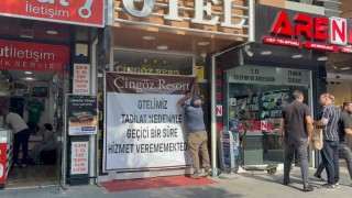 Esnaf Odası başkanının oteli mühürlendi