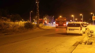 Evlilik teklifinde atılan havai fişekler ağaçlık alanda yangınına sebep oldu