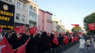 Fatihte 15 Temmuz Demokrasi ve Milli Birlik Gününde Zaferin Adı Türkiye etkinliği