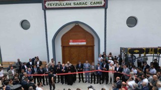 Feyzullah Saraç Cami ibadete açıldı