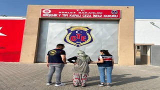 Firari kadın hükümlü Kırşehirde yakalandı
