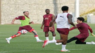 Galatasaray çift antrenman yaptı