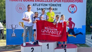 Gaziantepli Sporculardan Atletizm Şampiyonasında Madalya Yağmuru