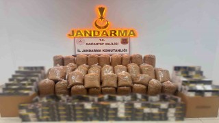 Gaziantepte kaçak tütün operasyonu: 2 gözaltı
